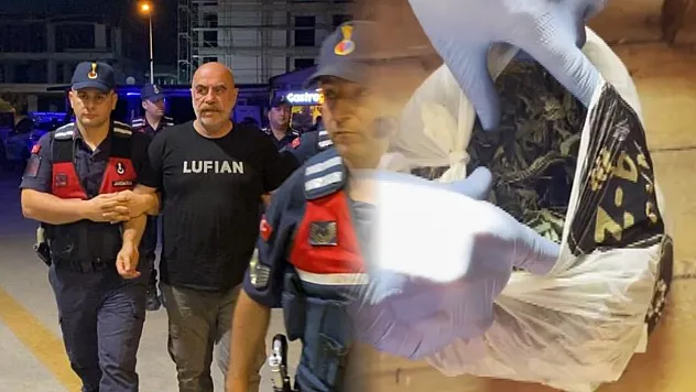 Uyuşturucudan gözaltına alınan Ezel Akay'ın kenevir tarlasına çevirdiği evinden şok görüntüler