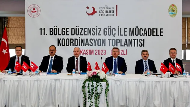 Vali Akbıyık, düzensiz göçe yönelik gelişmeleri değerlendirdi