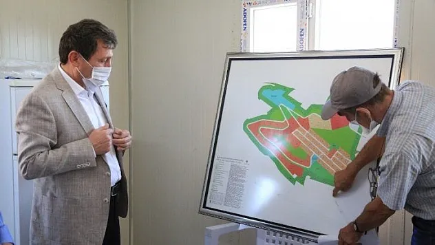 Vali Orhan Tavlı Milas OSB alanında incelemede bulundu