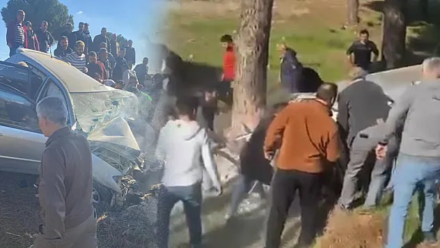 Vatandaşların kazada yaralanan kardeşleri hayatta tutma çabası yeterli olmadı