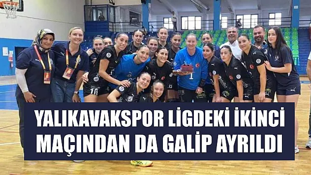 Yalıkavakspor ligdeki ikinci maçından da galip ayrıldı