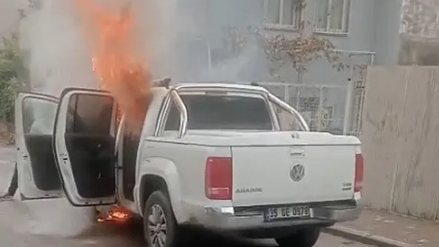 Yangına müdahale ederken patlama oldu