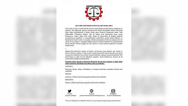 Yangınlardan Zarar Gören Vatandaşların Hakları