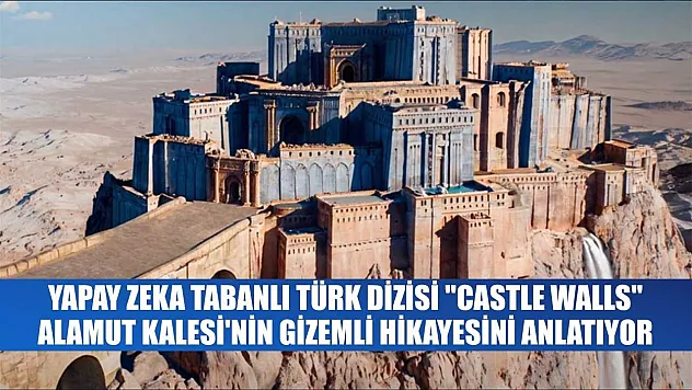 Yapay zeka tabanlı Türk dizisi 'Castle Walls', Alamut Kalesi'nin gizemli hikayesini anlatıyor