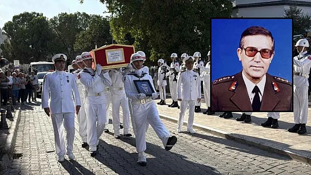 Yargıtay Onursal Daire Başkanı Tokat, Menteşe'de askeri törenle son yolculuğuna uğurlandı