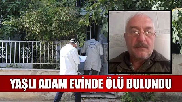 Yaşlı adam evinde ölü bulundu