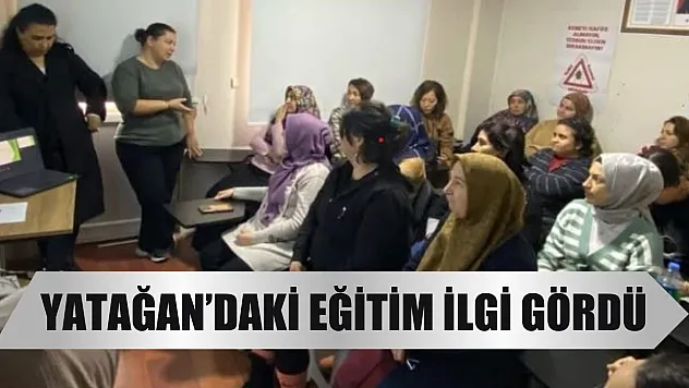 Yatağan'daki eğitim ilgi gördü