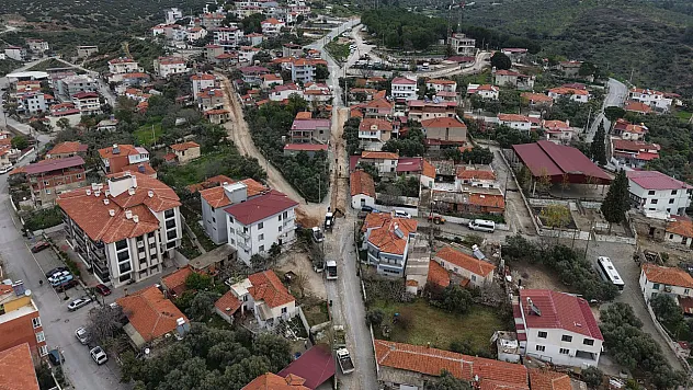 Yatağan Dere Mahallesi'nde içme suyu hatları yenileniyor
