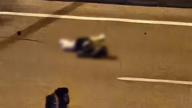 Yayaya çarpan motosikletin sürücüsü hayatını kaybetti, yaya ağır yaralandı