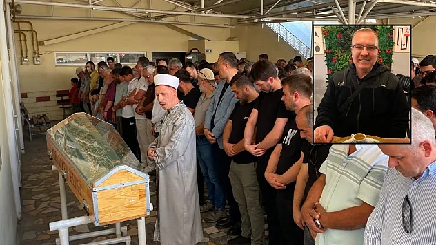 Yeğeni tarafından pala ile öldürülen adam toprağa verildi