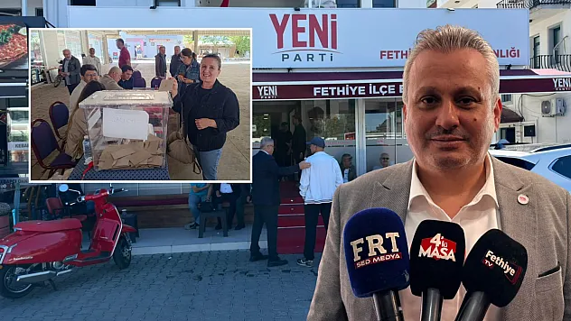 YENİ Parti Fethiye'de üyeler il başkanını belirlemek için sandık başında