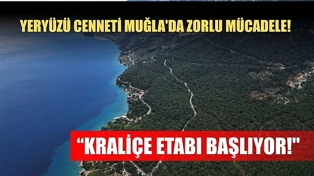 Yeryüzü Cenneti Muğla'da Zorlu Mücadele! 'Kraliçe Etabı Başlıyor!'