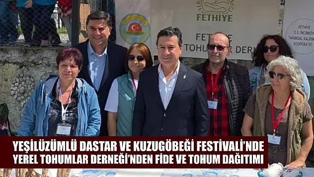 Yeşilüzümlü Dastar ve Kuzugöbeği Festivali'nde Yerel Tohumlar Derneği'nden fide ve tohum dağıtımı