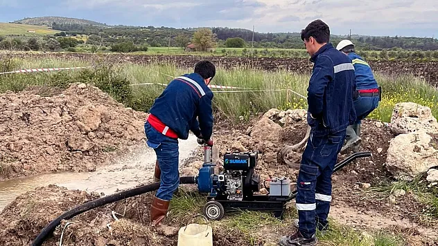YK Enerji Baraj İsale Hattındaki Arızayı Aynı Gün Giderdi