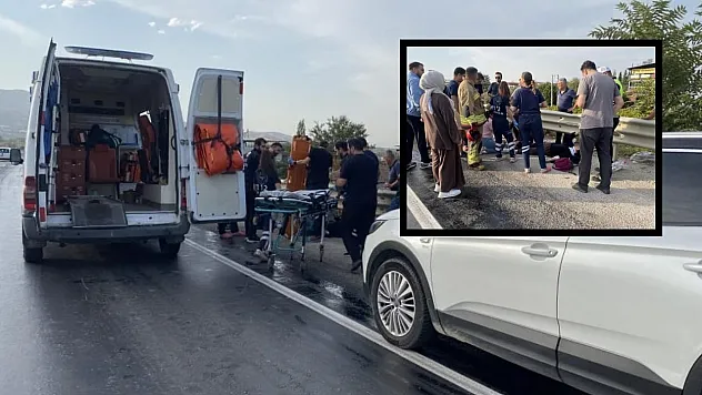 Yola dökülen mazot iki ayrı kazaya neden oldu: 5 yaralı