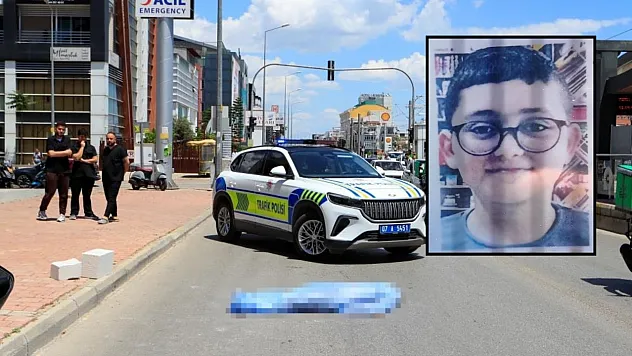 Yolun karşısına geçmek isteyen 13 yaşındaki çocuk kazada hayatını kaybetti