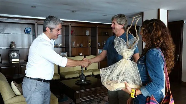 Yurtbulmuş Çifti'nden sıcak karşılama için teşekkür ziyareti