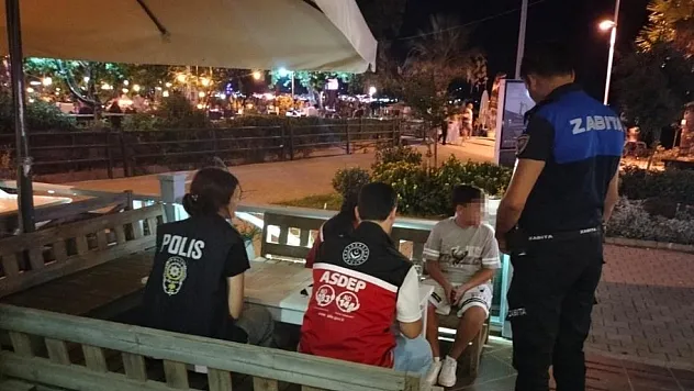 Zabıta sokakta çalıştırılan çocuklara yönelik denetim yaptı