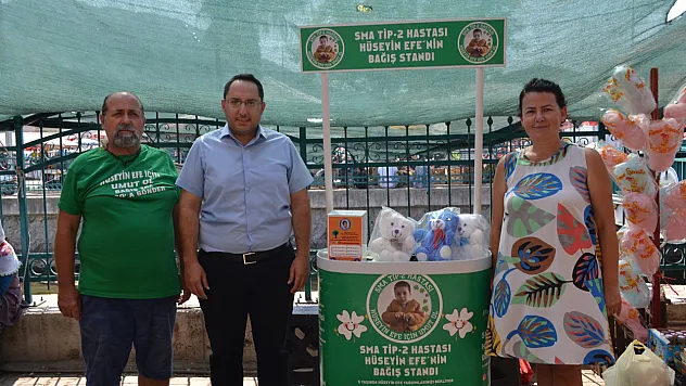 Zafer Partisi'nden SMA hastası Hüseyin Efe için destek