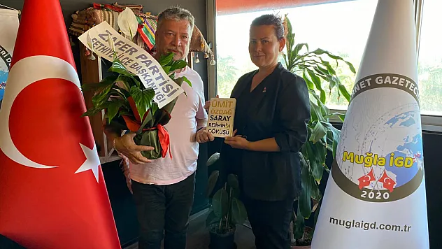 Zafer Partisinden Muğla İGD'ye ziyaret