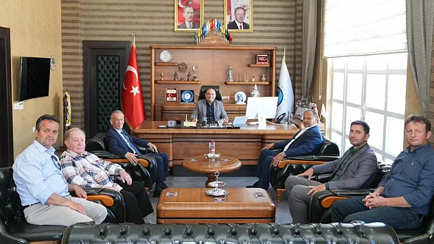 Ziraat Odası Başkanlarından Akdenizli'ye Ziyaret