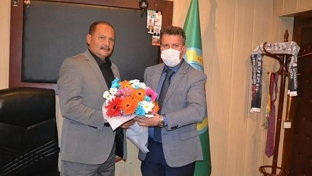 ZİRAAT ODASI'NA NEZAKET ZİYARETİNDE BULUNDULAR