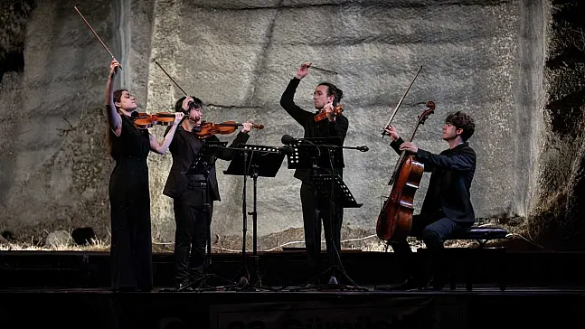 23. Gümüşlük Müzik Festivali 'Varyon Quartet' konseriyle sürdü