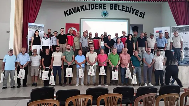 Kavaklıdere'de ceviz üreticilerine verim ve kalite eğitim
