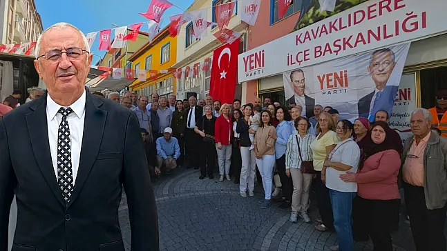 Kavaklıdere'de Yeni Parti İlçe Başkanlığı törenle açıldı