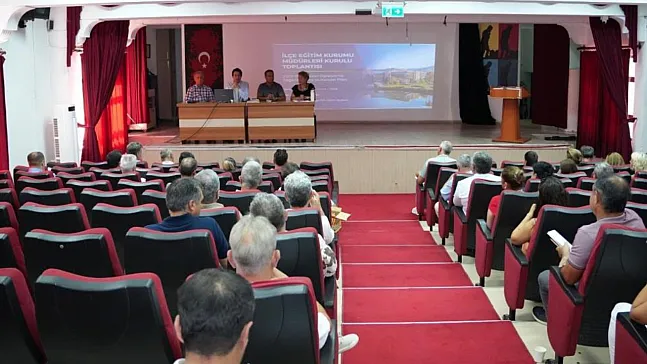 Köyceğiz'de sene sonu müdürler kurulu toplantısı yapıldı