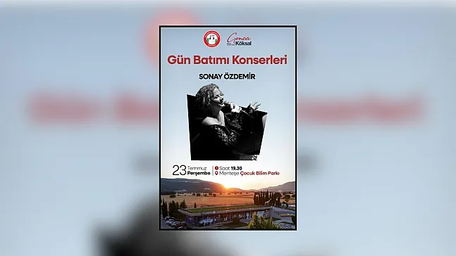 Menteşe Belediyesi 'Gün Batımı' konserleri başlıyor