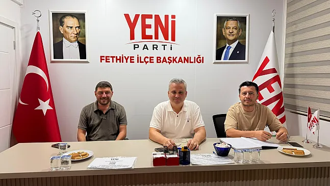 Yeni Parti Fethiye İlçe Teşkilatında Seçim Gündemli Toplantı