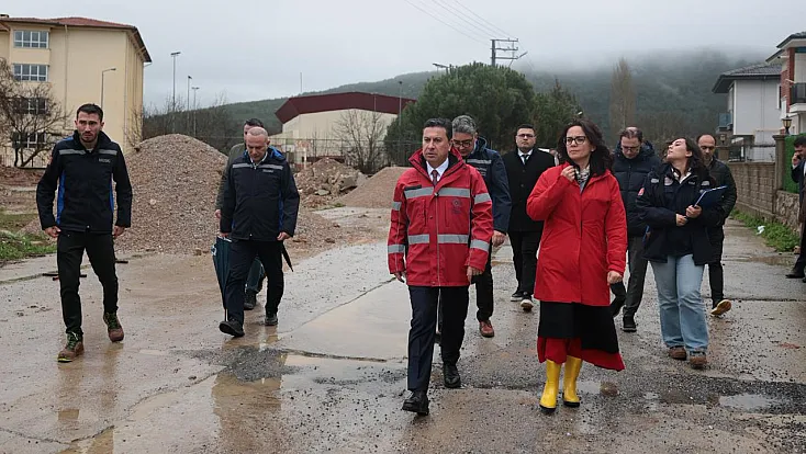 Başkan Aras, 502 Milyonluk Yol ve Altyapı Yatırımını Yerinde İnceledi