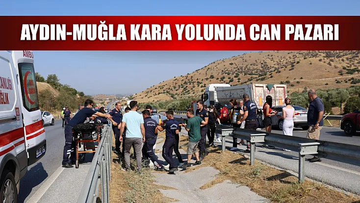 Aydın-Muğla kara yolunda can pazarı