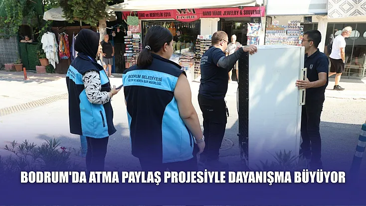 Bodrum'da Atma Paylaş projesiyle dayanışma büyüyor