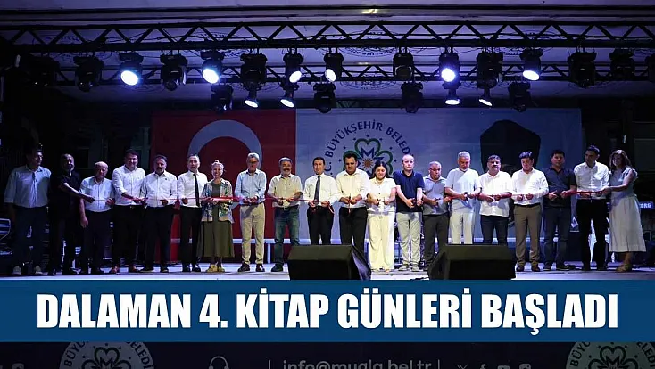 Dalaman 4. Kitap günleri başladı