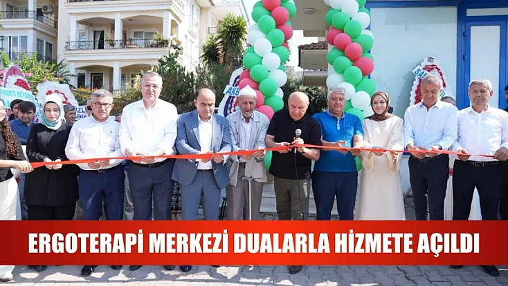 Ergoterapi Merkezi Dualarla Hizmete Açıldı