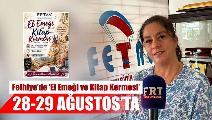 Fethiye'de 'El Emeği ve Kitap Kermesi' 28-29 Ağustos'ta