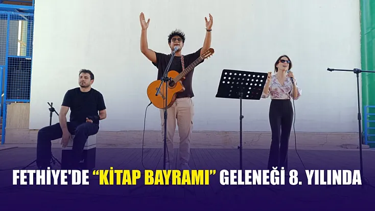 Fethiye'de ‘Kitap Bayramı’ geleneği 8. yılında