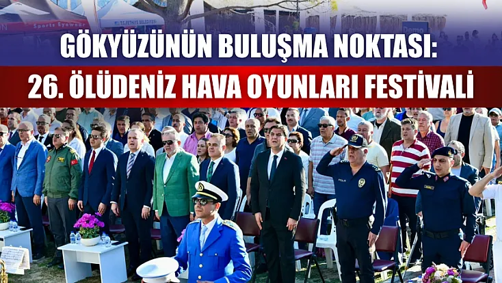 Gökyüzünün buluşma noktası: 26. Ölüdeniz Hava Oyunları Festivali