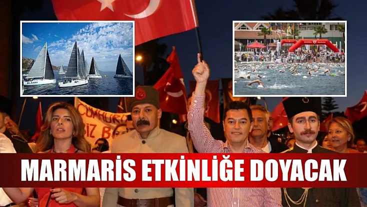 Marmaris etkinliğe doyacak