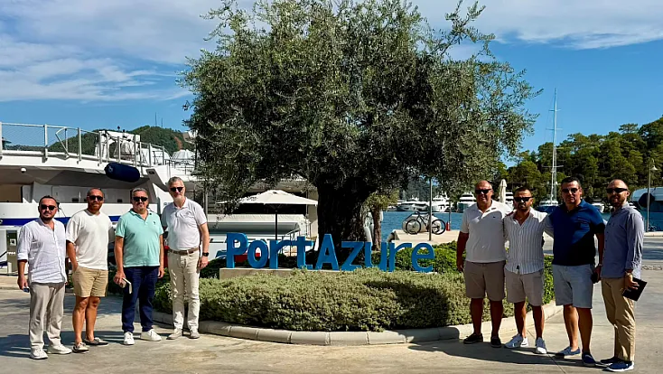 Mehmet Eskici Göcek’te denizcilerle yeniden buluştu