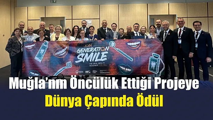 Muğla’nın Öncülük Ettiği Projeye Dünya Çapında Ödül