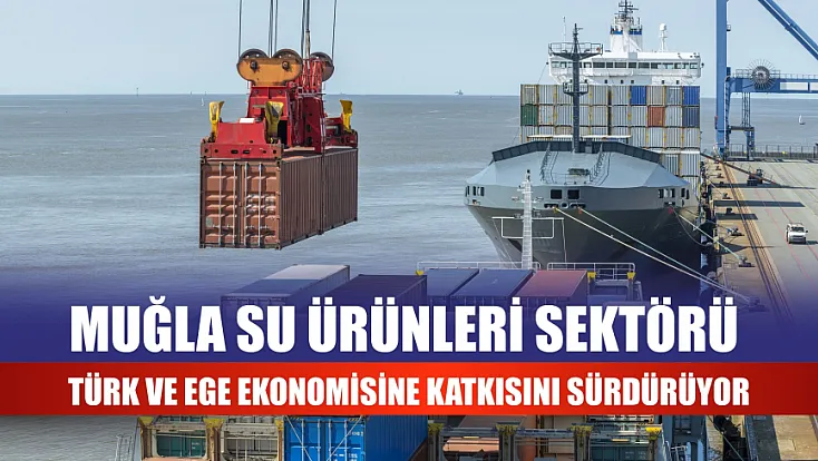 Muğla su ürünleri sektörü Türk ve Ege ekonomisine katkısını sürdürüyor