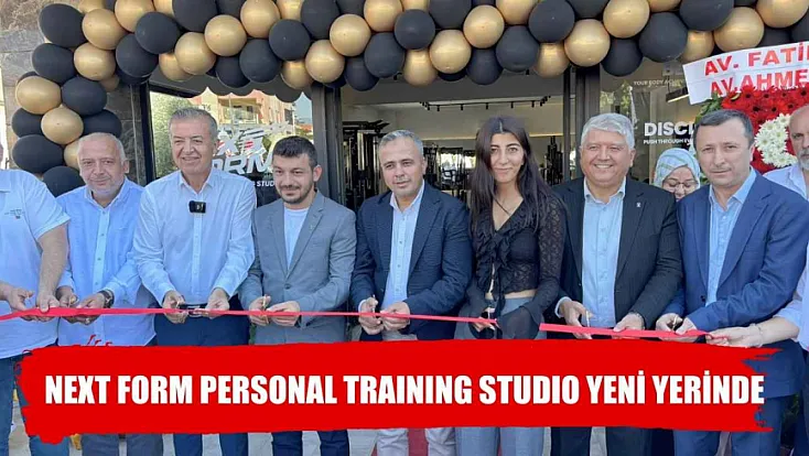 Next Form Personal Training studio yeni yerinde