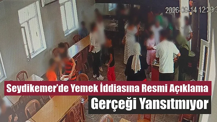 Seydikemer’de yemek iddiasına resmi açıklama: Gerçeği yansıtmıyor