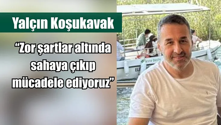 Yalçın Koşukavak: 'Zor şartlar altında sahaya çıkıp mücadele ediyoruz'