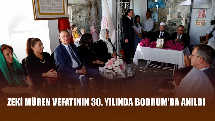 Zeki Müren vefatının 30. yılında Bodrum'da anıldı