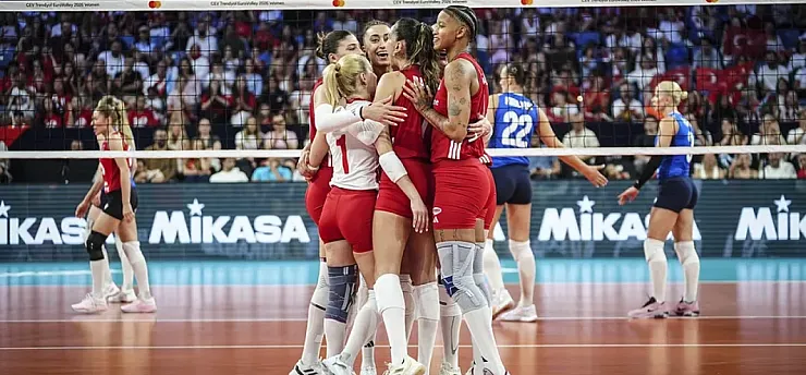 A Milli Kadın Voleybol Takımı, yarın çeyrek finalde Almanya ile karşılaşacak