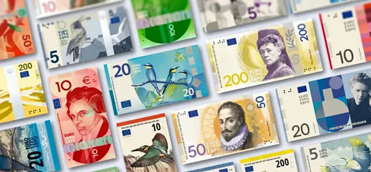 Avro banknotları yeniden tasarlanıyor